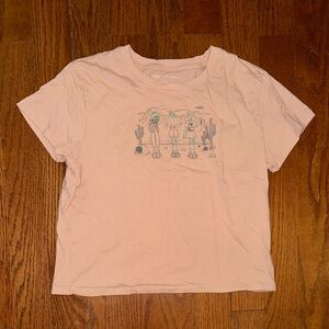 American eagle alien cropped top